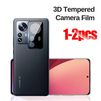 1-2vnt Kameros Ekrano apsaugos Xiaomi 12S Pro Xiaomi12 Visišką Objektyvas Grūdintas Stiklas Xaomi 12 Dimensity 12X 12Pro 12Spro