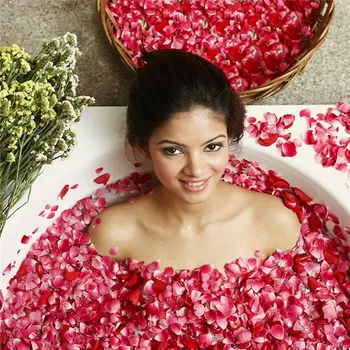 50G Pack Džiovinti Rožių Žiedlapiai Natūralių Gėlių Bath Spa Balinimo Dušo Sausas Rose Gėlės Žiedlapis Maudymosi Atleisti Kvapnios Kūno Massager