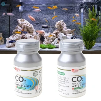 H55A 30 Vnt Akvariumą CO2 Tabletės Anglies Dioksido Difuzorius Live Vandens Augalų Žolės