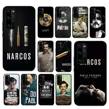 Narcos TV Serialas Pablo Escobar Telefoną Atveju Huawei Honor V30 30 9X 7A Pro Peržiūrėti 20 10 9 Lite 10I 8C 8X 5A Žaisti Padengti