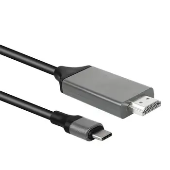Tipas-C USB-C-HDMI-suderinama 4K HDTV Kabelis Samsung Galaxy Note 8 9 S10+ Plius Splitter USB C Tipo HDMI suderinamus