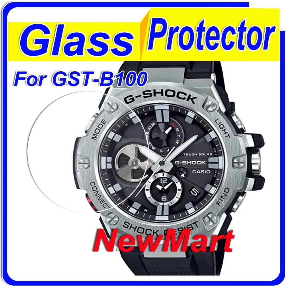 3Pcs Stiklo apsaugos GST-B500 GST-B400 GST-B300 GST-B200 GST-410 GST-B100 9H Grūdintas apsaugos Casio G-Shock G-Plienas 0