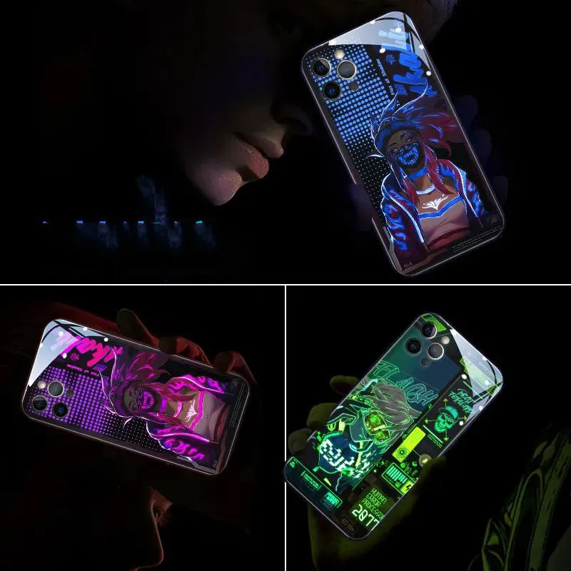 LED Blykstė Atvejais, Samsung Galaxy S21 Ultra S22 S20 20 Pastaba Ultra Selfie Šviesos Dangtelis, skirtas 